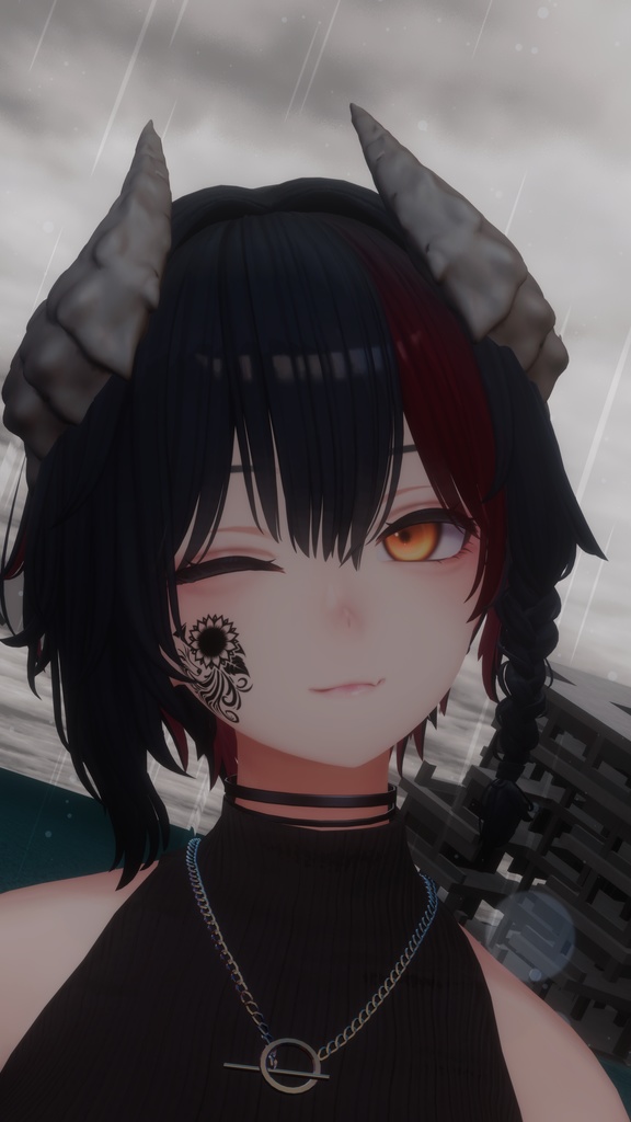 【VRChat想定】風狐四季