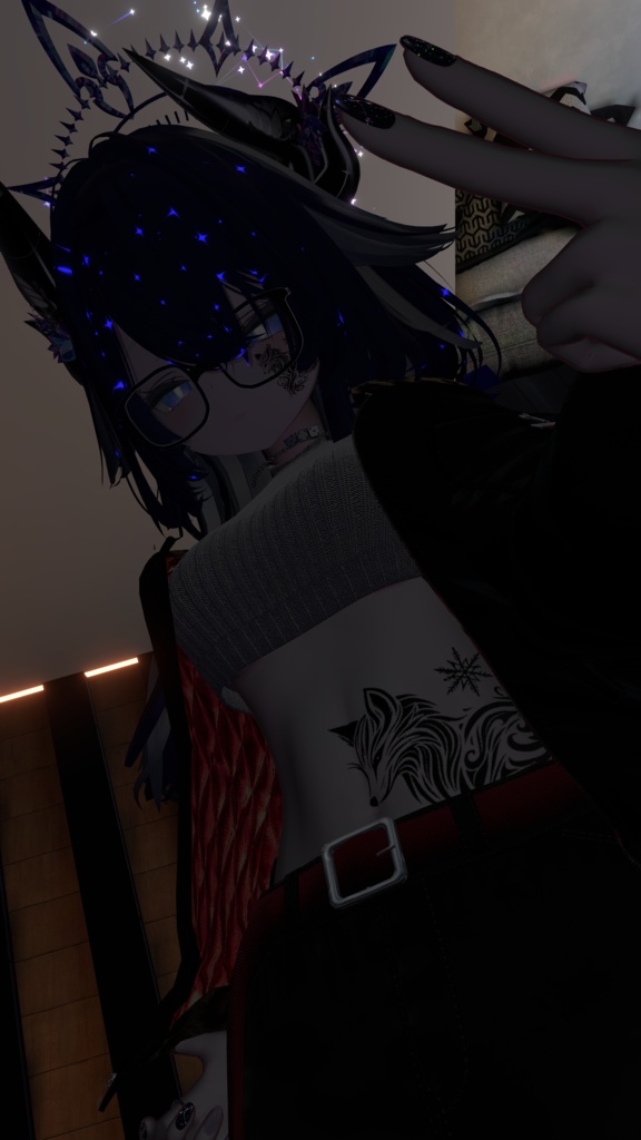 【VRChat想定】風狐四季