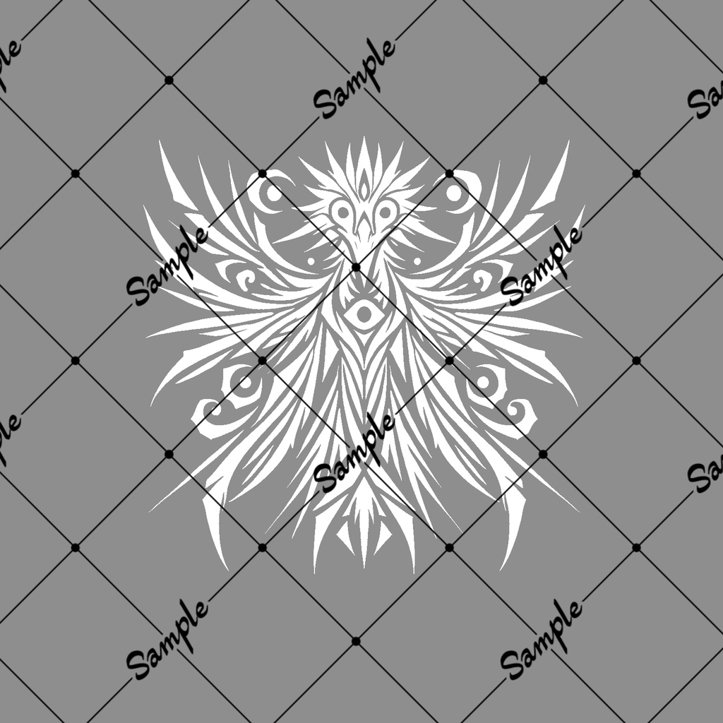 【VRChat想定】 タトゥーお得セット