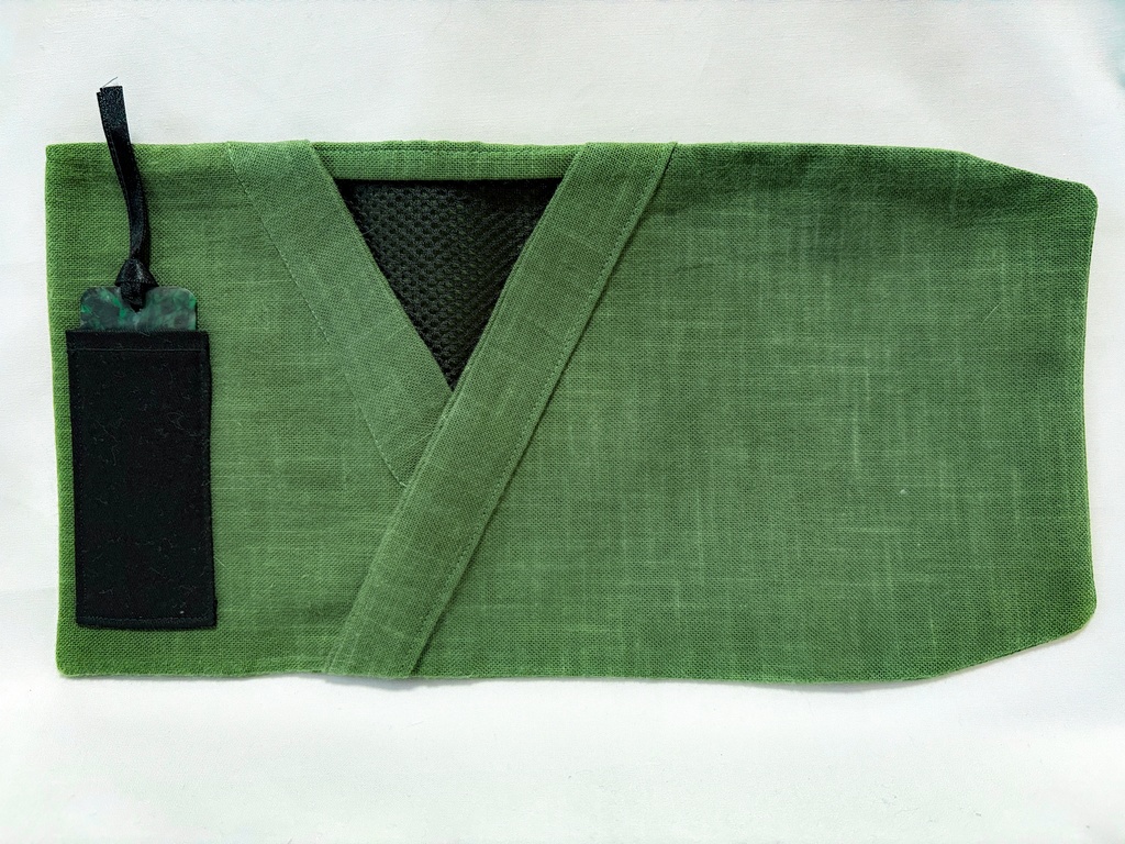 忍装束風ブックカバー