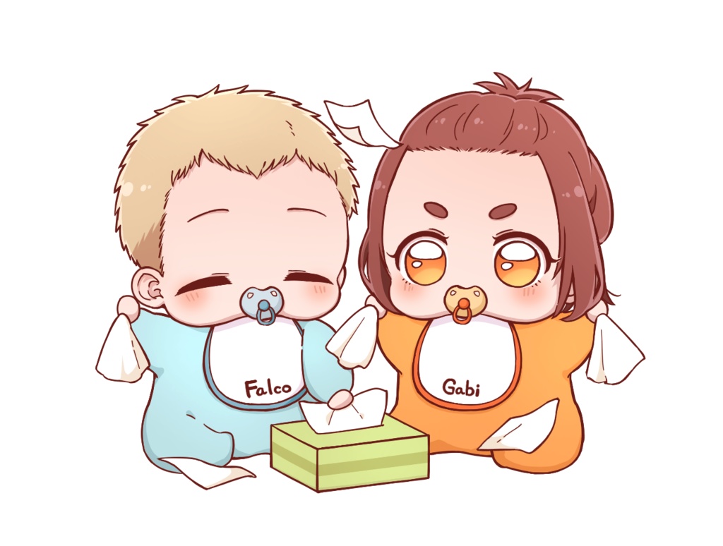 ファルガビ アクリルキーホルダー 赤ちゃんver.
