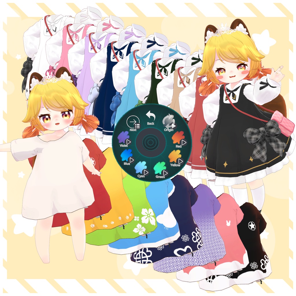 【オリジナル3Dモデル】こまりちゃん komari-chan 小鞠