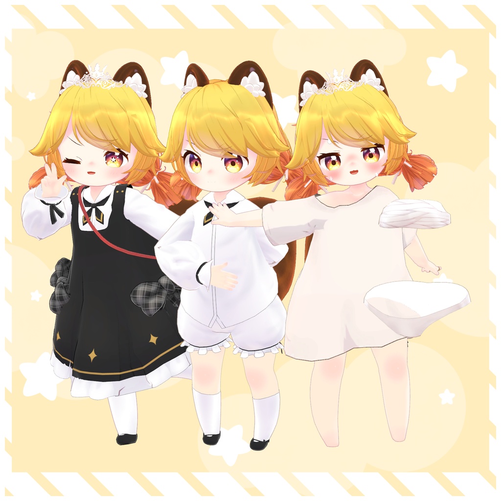 【オリジナル3Dモデル】こまりちゃん komari-chan 小鞠