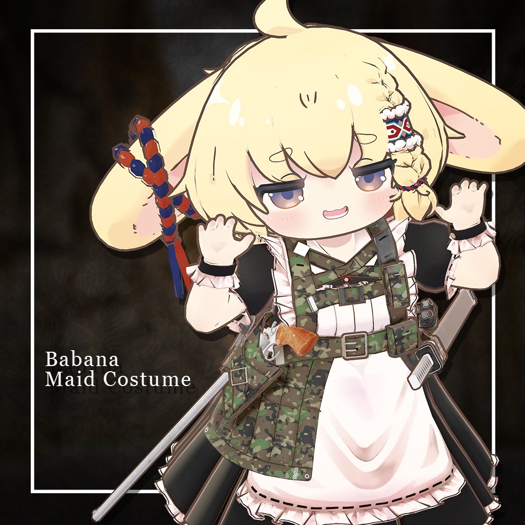 「9アバター対応」戦闘メイドセット