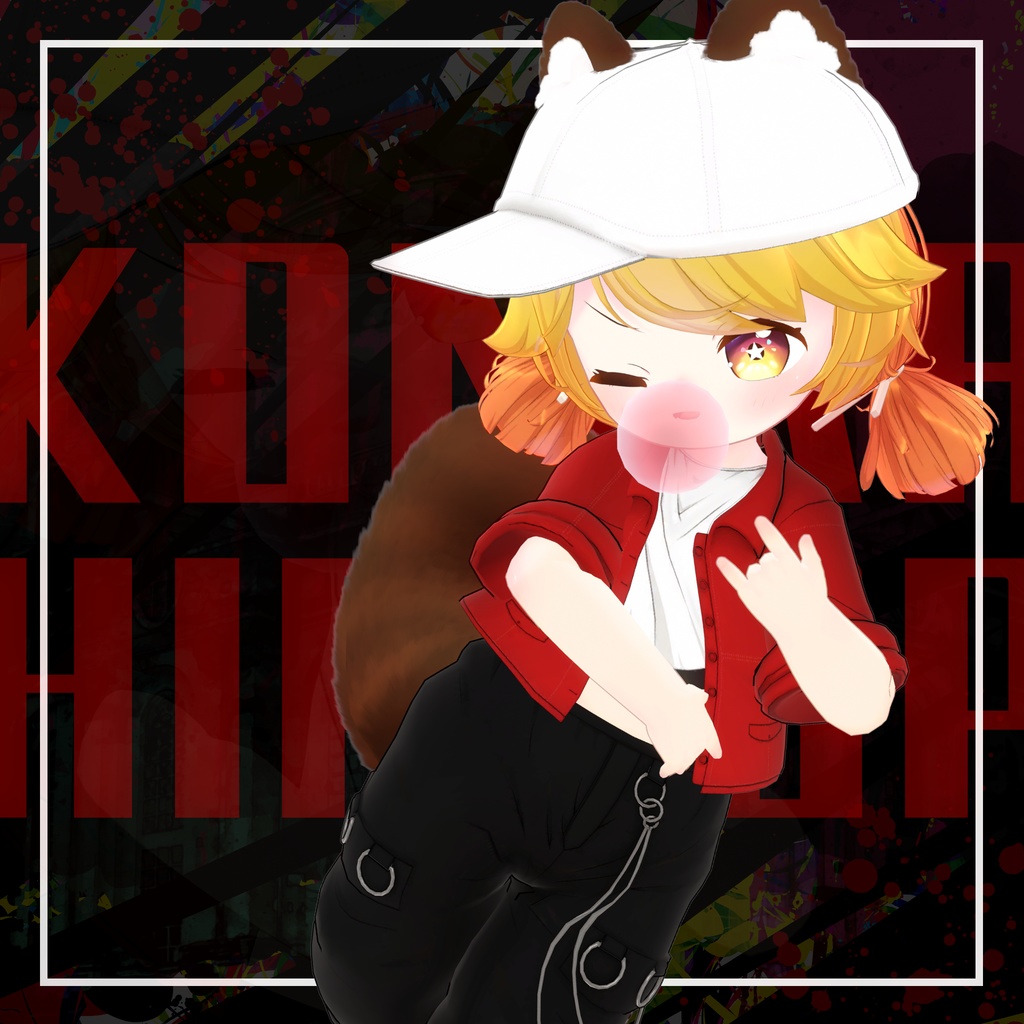 【8アバター対応】Hiphop服