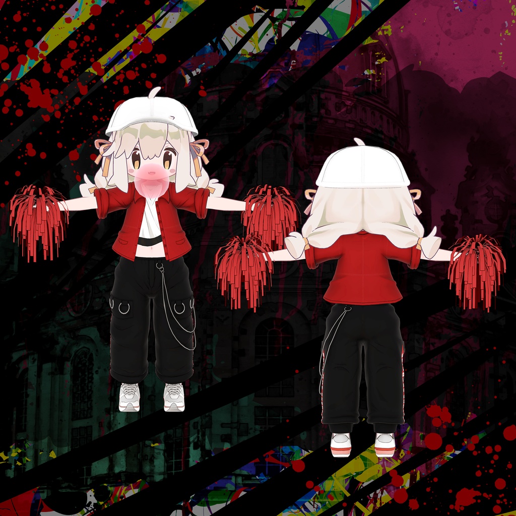 【8アバター対応】Hiphop服