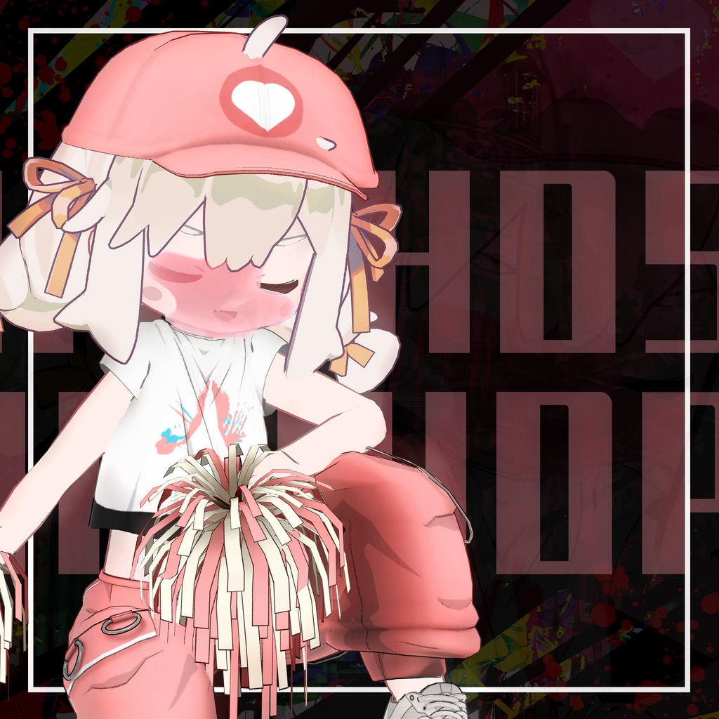 【8アバター対応】Hiphop服