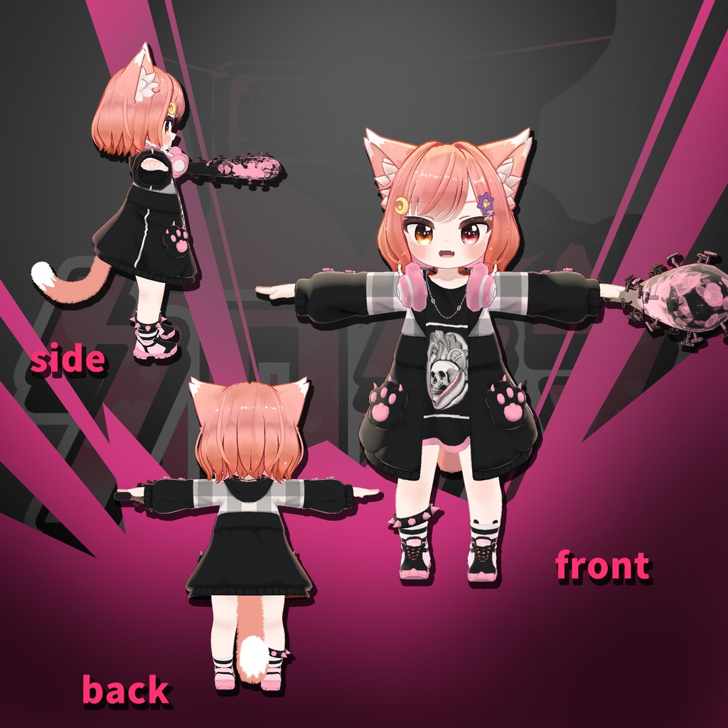 【12アバター対応】クロクマ