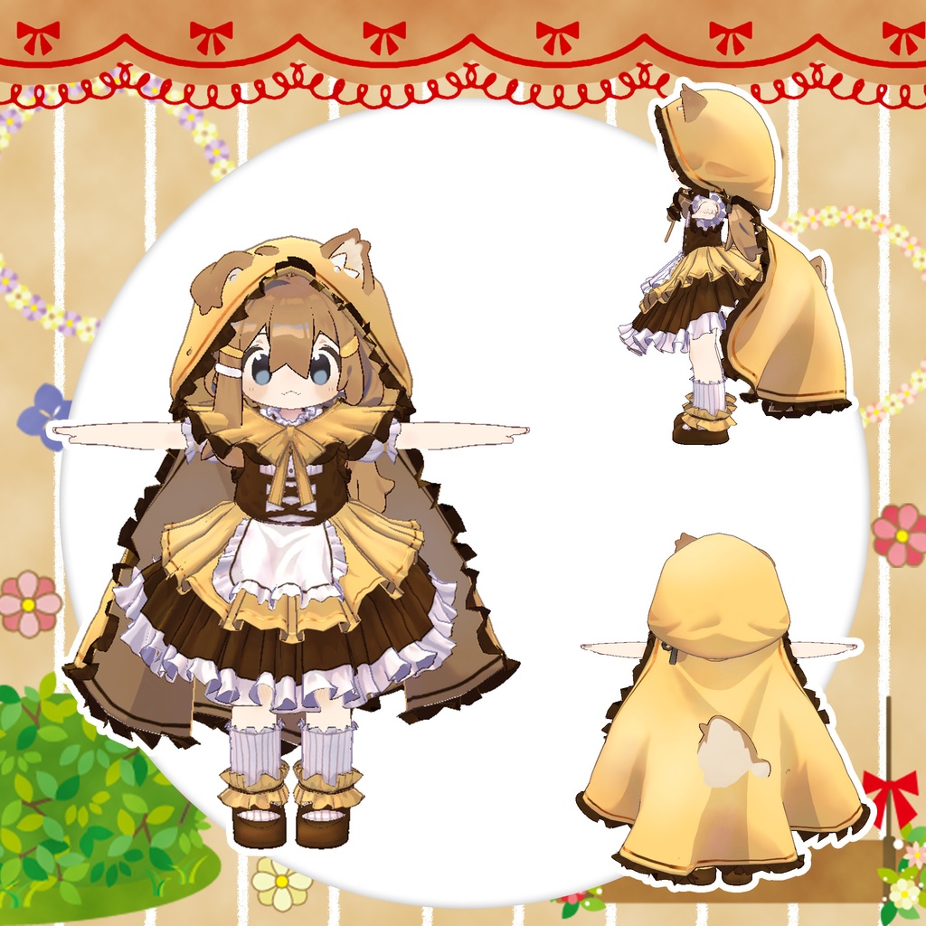 【15アバター対応】危ない!赤ずきん