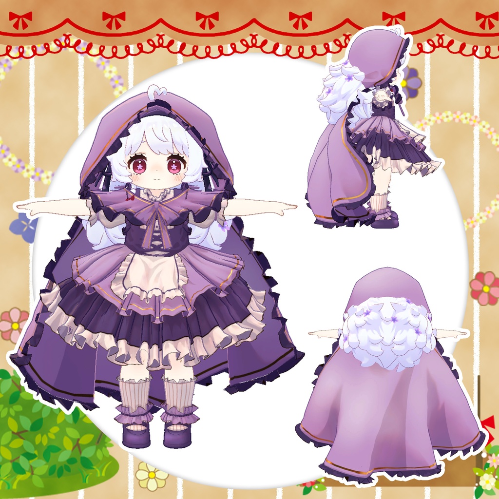 【15アバター対応】危ない!赤ずきん