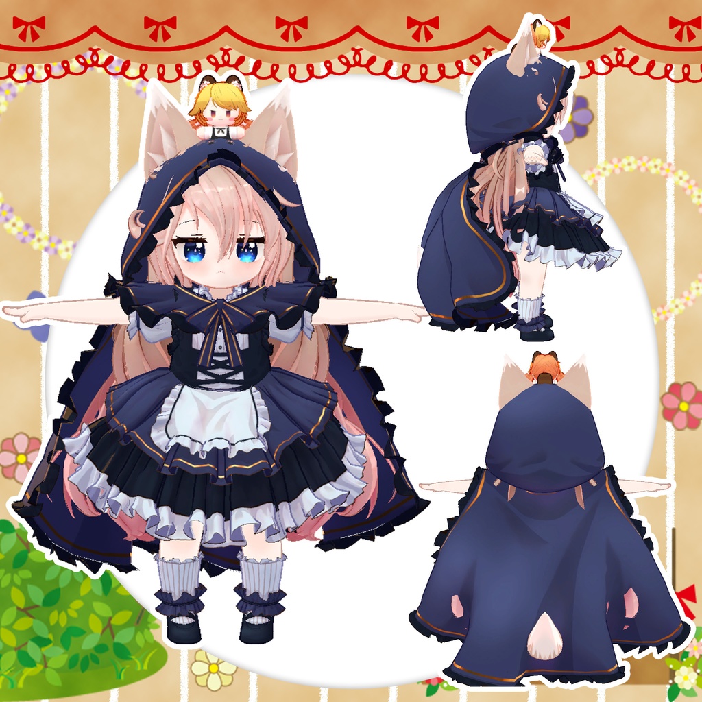 【15アバター対応】危ない!赤ずきん