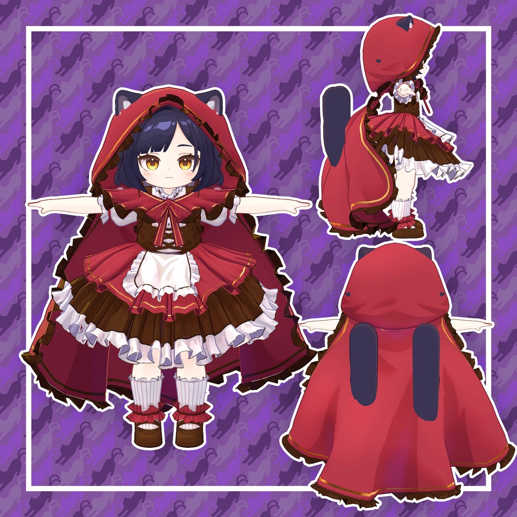 アズキちゃん - 夢の服4着セット