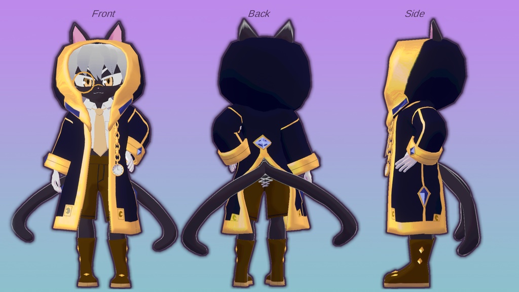 ルネ Lune【VRChat想定アバター】