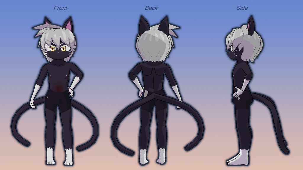 ルネ・アドバンス / Lune advance【VRC/VRM想定アバター】