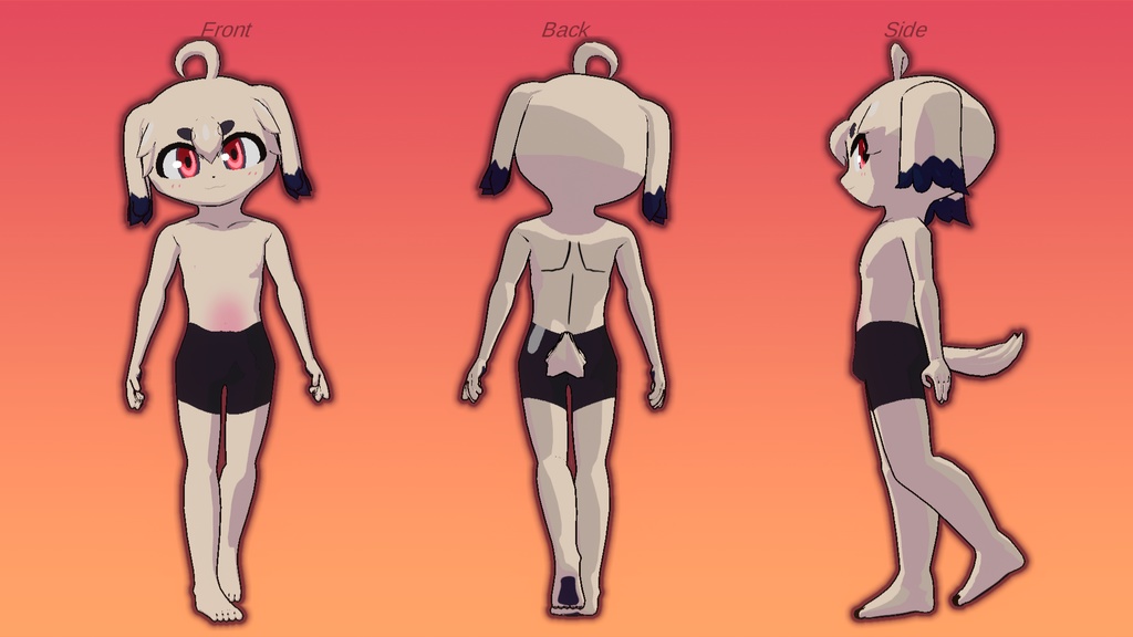 ソル / Sol【VRC/VRM想定アバター】