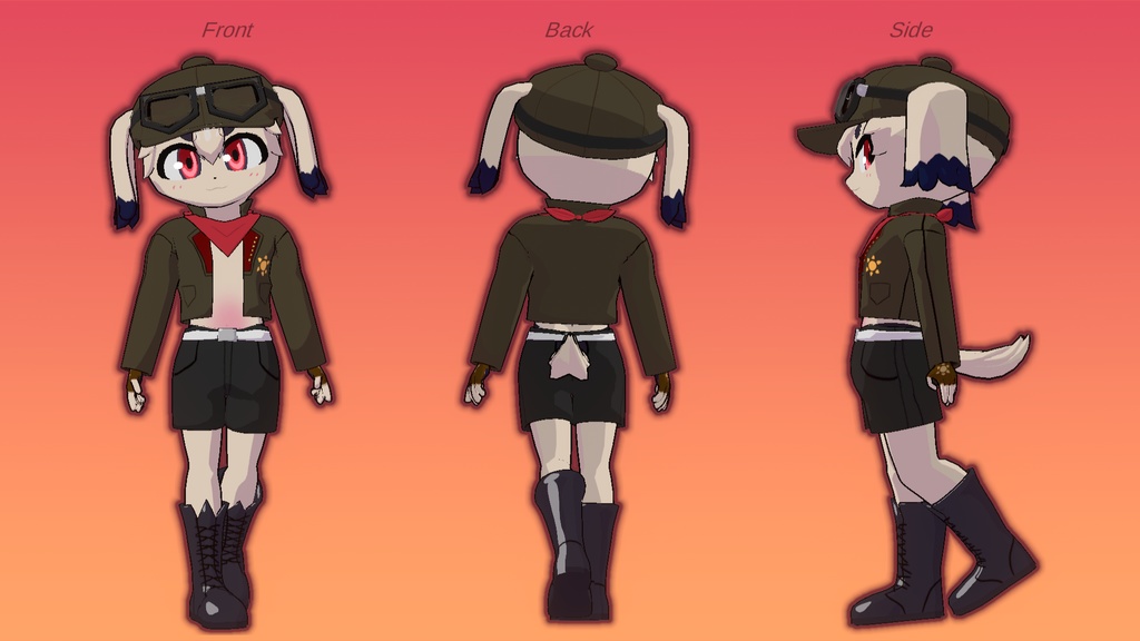 ソル / Sol【VRC/VRM想定アバター】