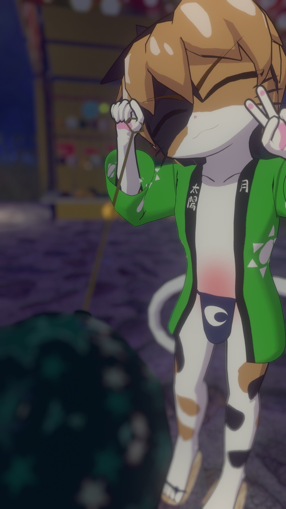 ソル/ルネ用おまつりはっぴ【VRChat】