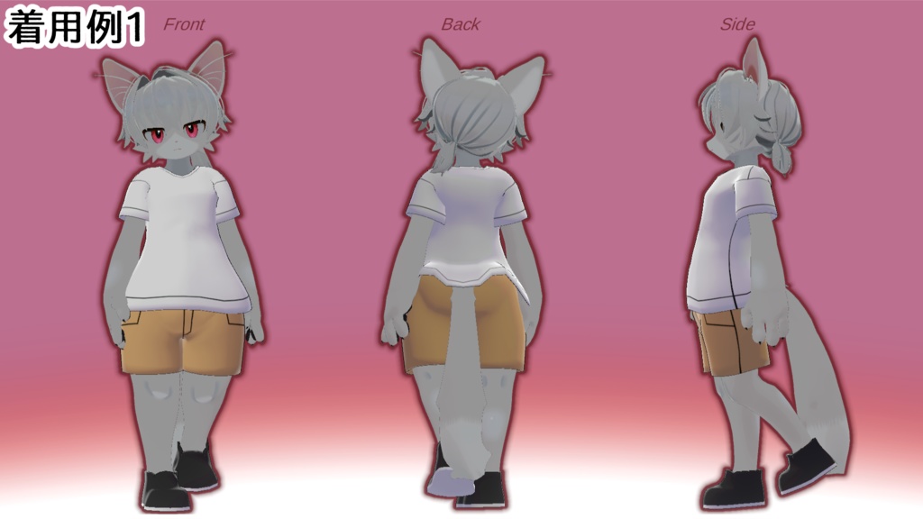 なぎねこクン専用シンプルTシャツ