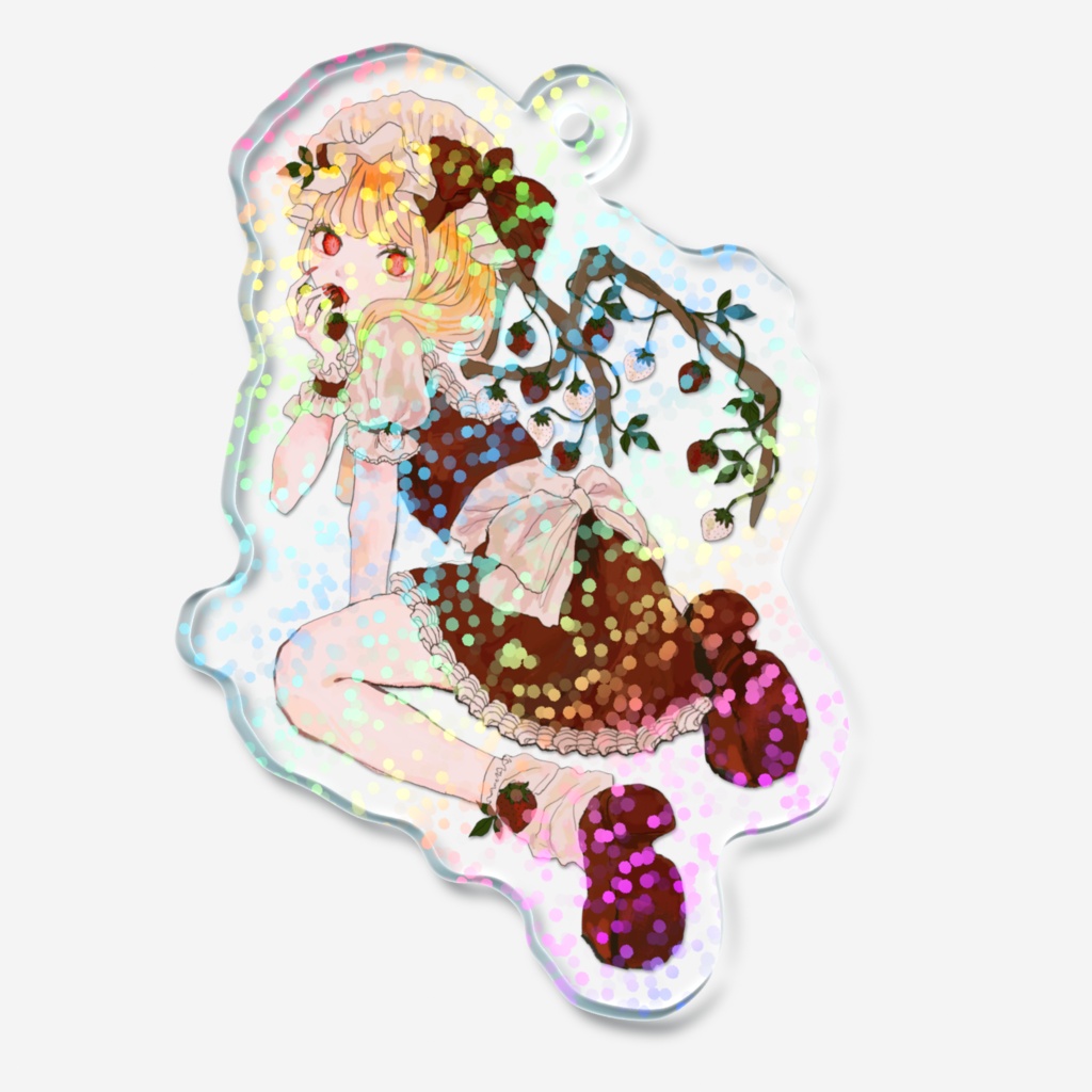 フランちゃん/ホログラムアクリルキーホルダー