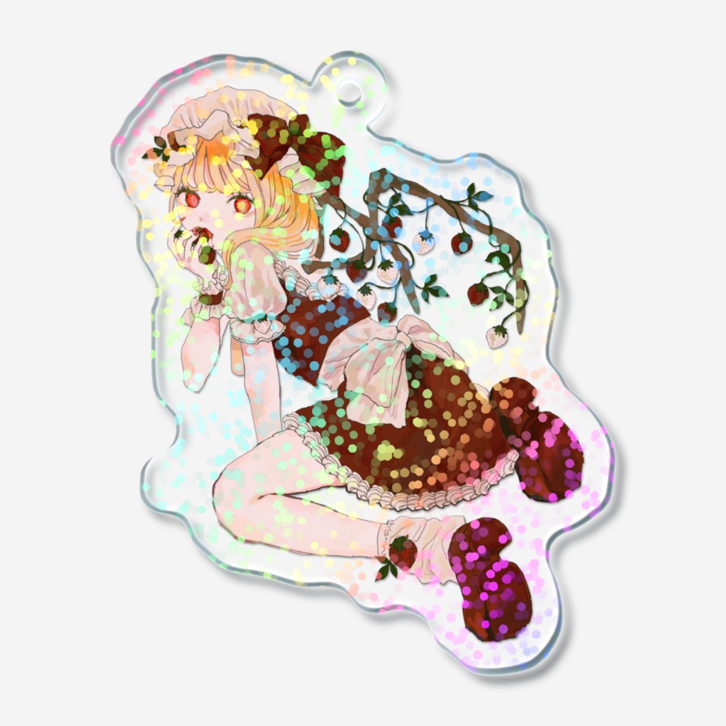 フランちゃん／ホログラムアクリルキーホルダー