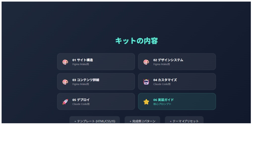 AIポータルサイト構築キット — Figma Make × Claude Code で完全無料ポータル