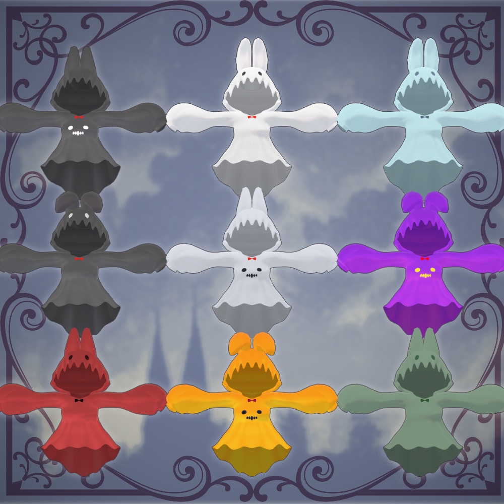 お化けセット【レディムーン用】