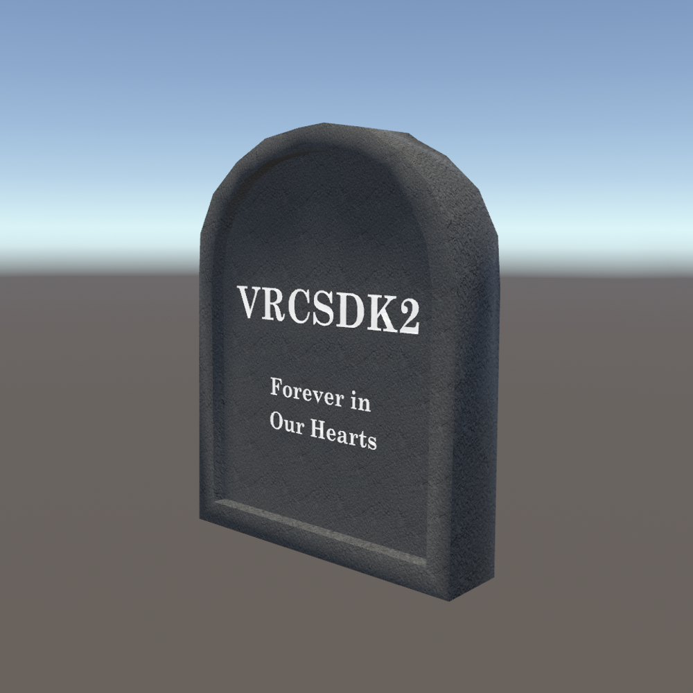 VRCSDK2のお墓