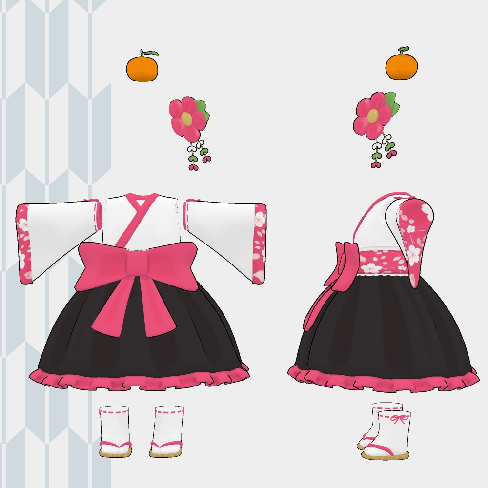 みこみこドレス【ぽんとちゅね用】