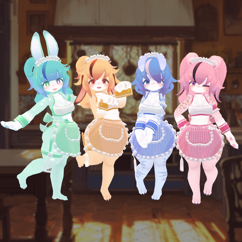 Spice Apron【8アバター対応】