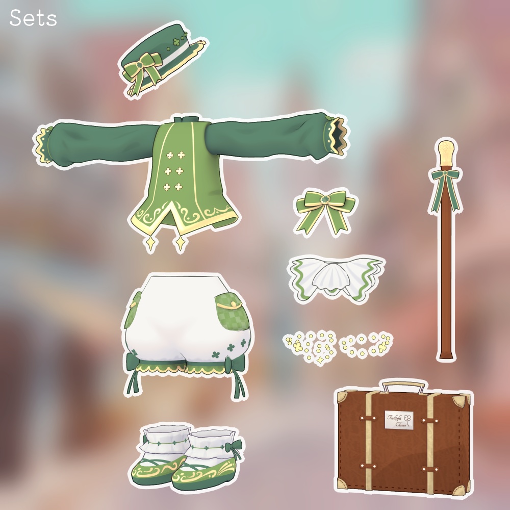 Twilight Clover【複数アバター対応】