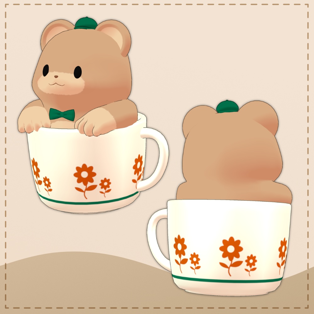 まぐめいと Mug-Mate / オリジナル3Dモデル