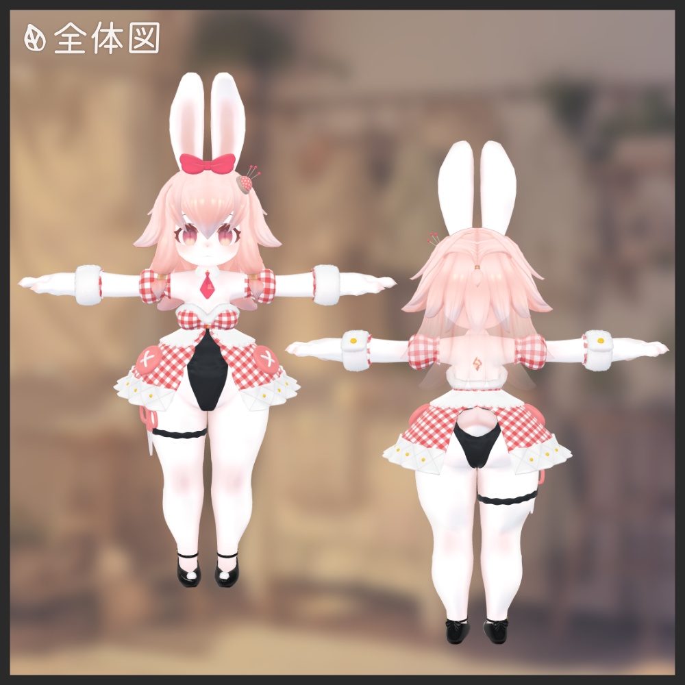 てづくりバニー【ルナセア・レディムーン・ジルS用】