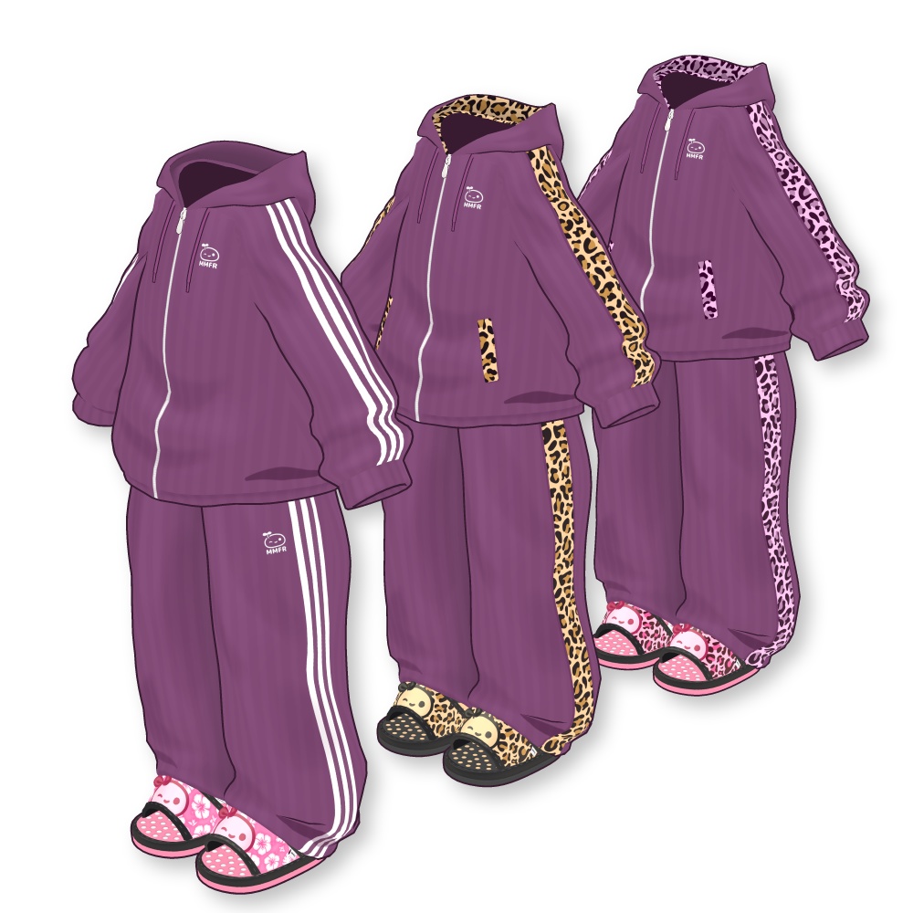 夜ふかしジャージ【まめふれんず・うささき】