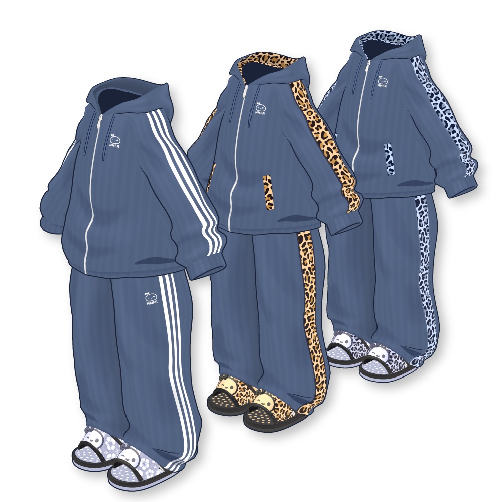 夜ふかしジャージ【まめふれんず・うささき】