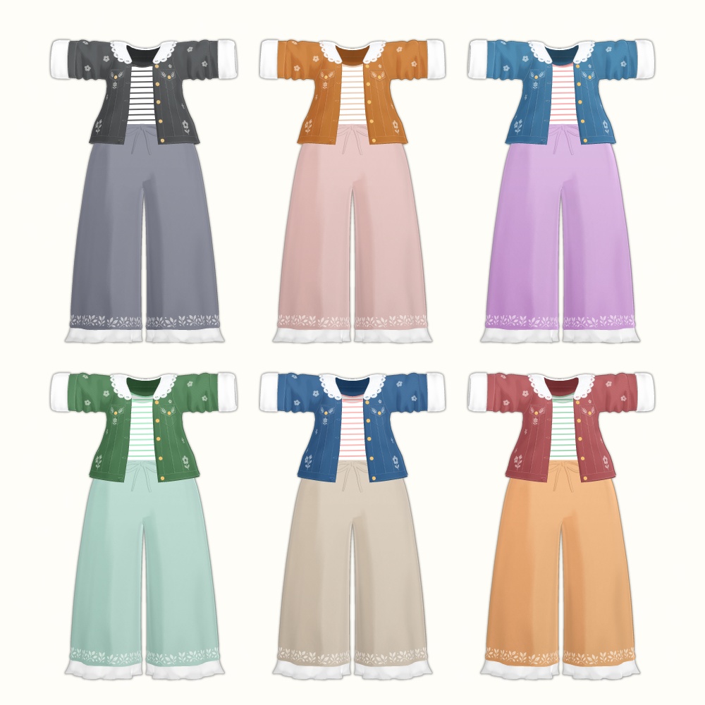 はるかぜコーデ【リナ・まめふれんず・えも研】