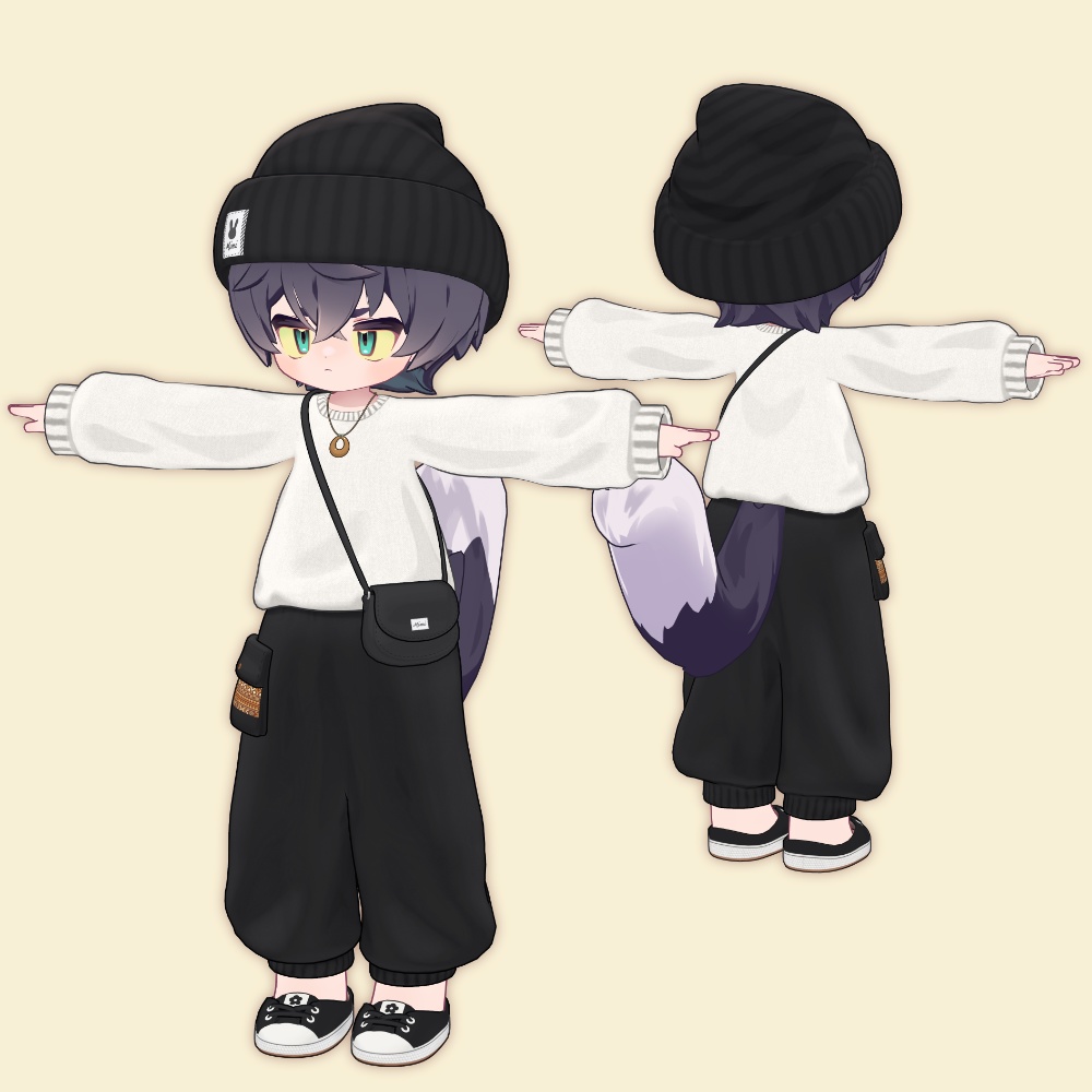 ゆるだぼスタイル【まめふれんず・ひかるん】