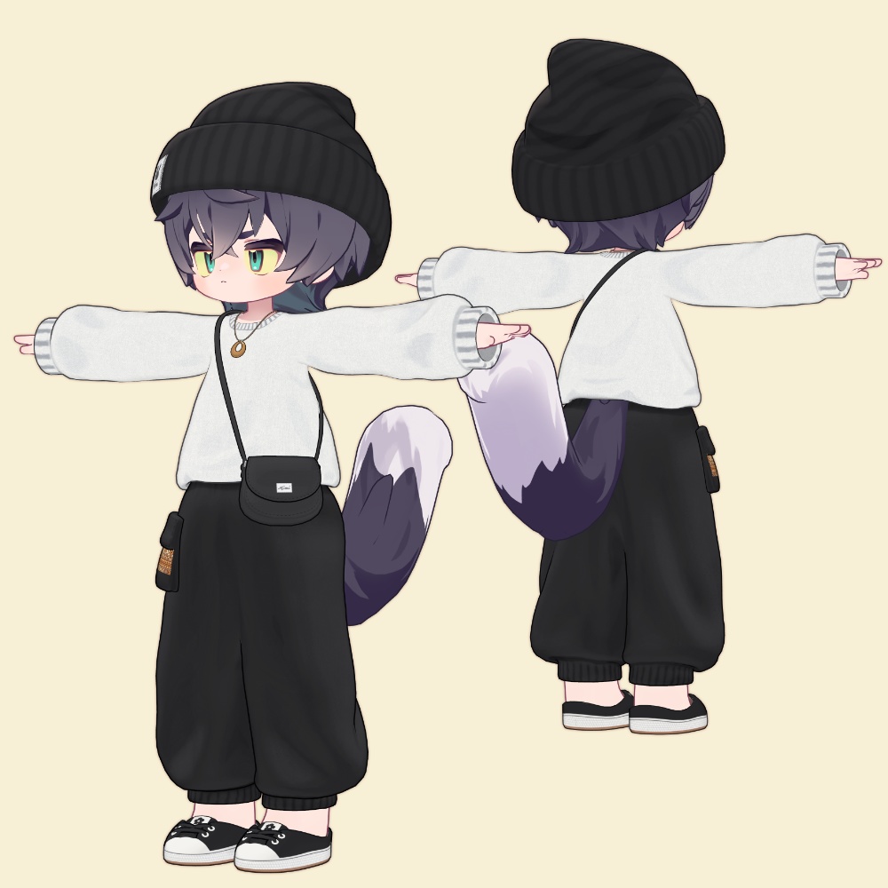 ゆるだぼスタイル【まめふれんず・ひかるん】