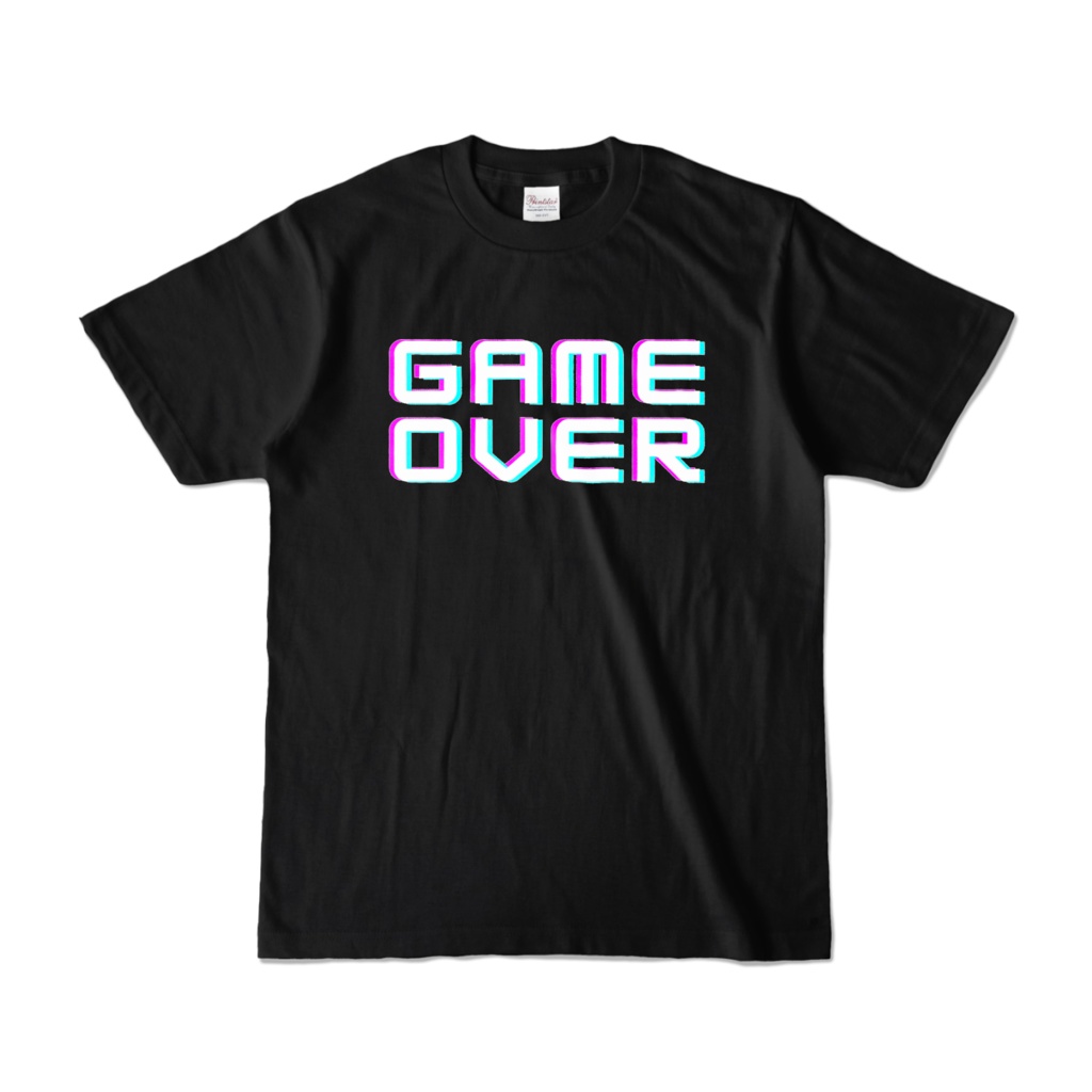 GAME OVER　カラーTシャツ