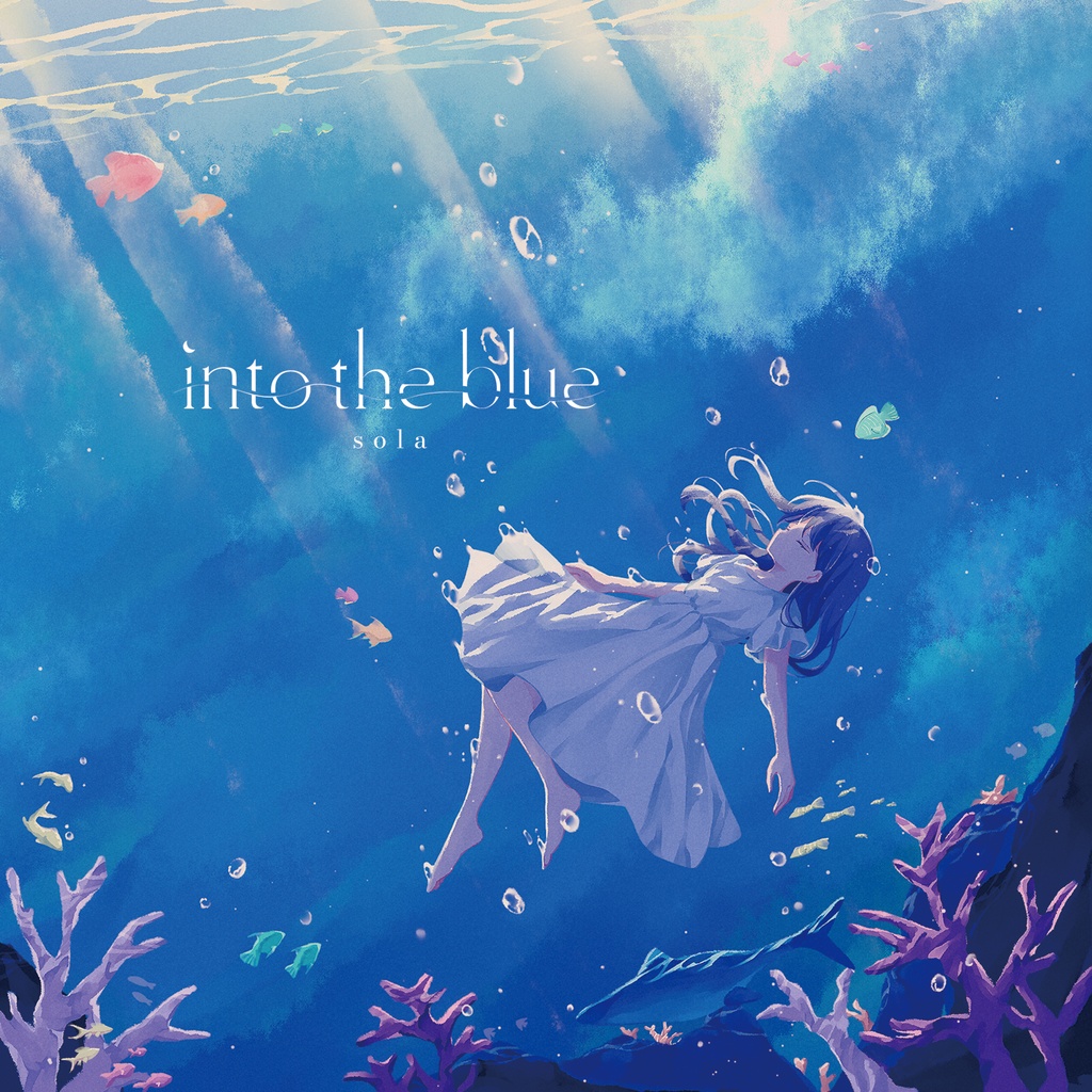 クリアポストカード（into the blue）