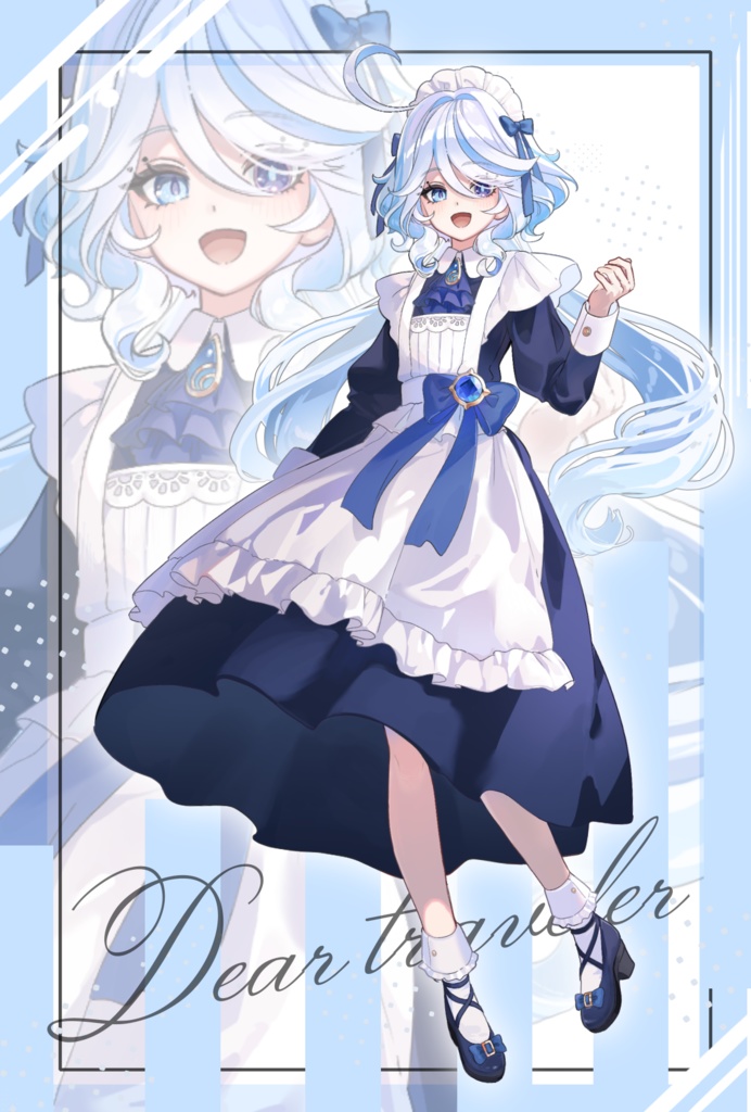 メイドフリーナアクリルスタンド