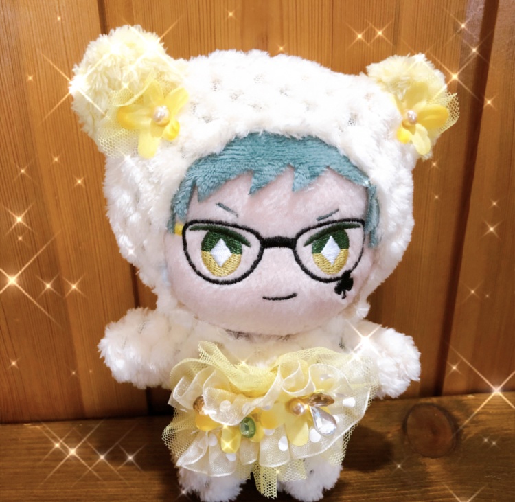 ふわもこ!ぬい服♡クリーム&イエロー♡くま♡あんスタ ♡ツイステ♡