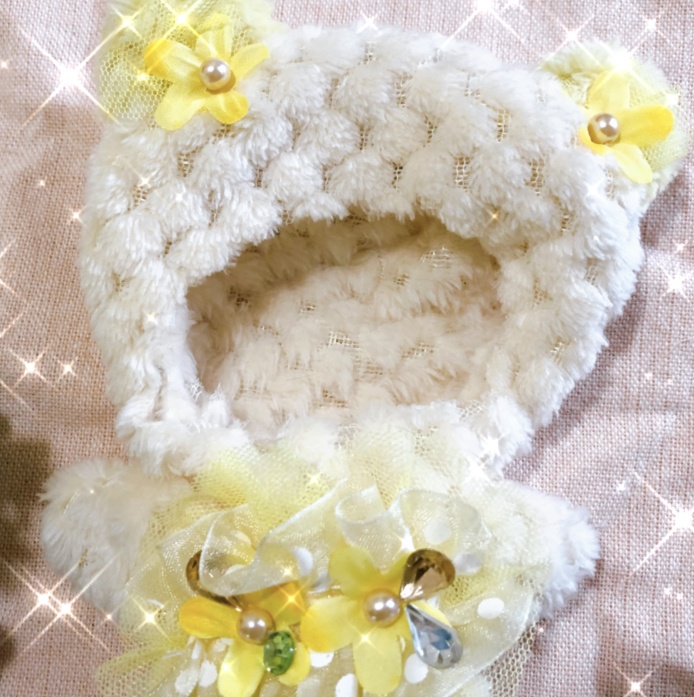 ふわもこ!ぬい服♡クリーム&イエロー♡くま♡あんスタ ♡ツイステ♡