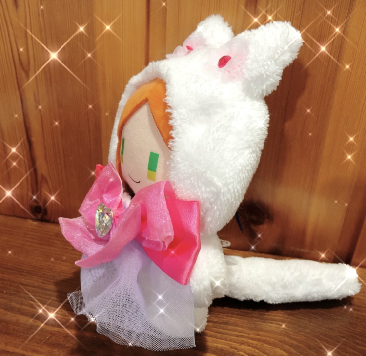 ふわふわ!ぬい服♡コスマス♡白♡しっぽ付 ネコちゃん♡あんスタ ♡ツイステ♡