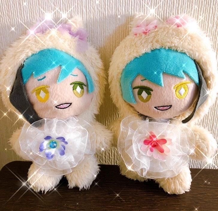 ぬい服 ♡クリームネコちゃん♡限定2個セット♡あんスタ♡ ツイステ