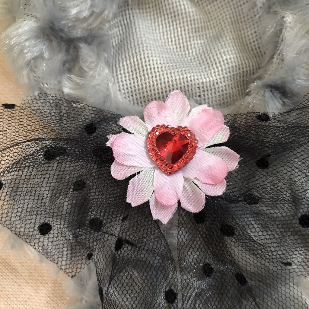 ♡うずまき・ふわふわ♡ぬい服♡グレー♡うさぎちゃん♡あんスタ ♡ツイステ