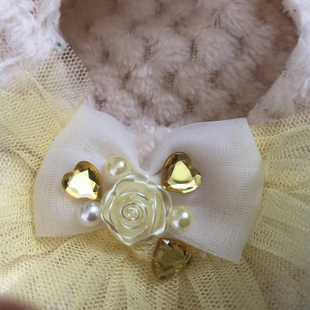 ♡ふわふわ♡ぬい服♡クリーム♡くまちゃん♡あんスタ ♡ツイステ♡