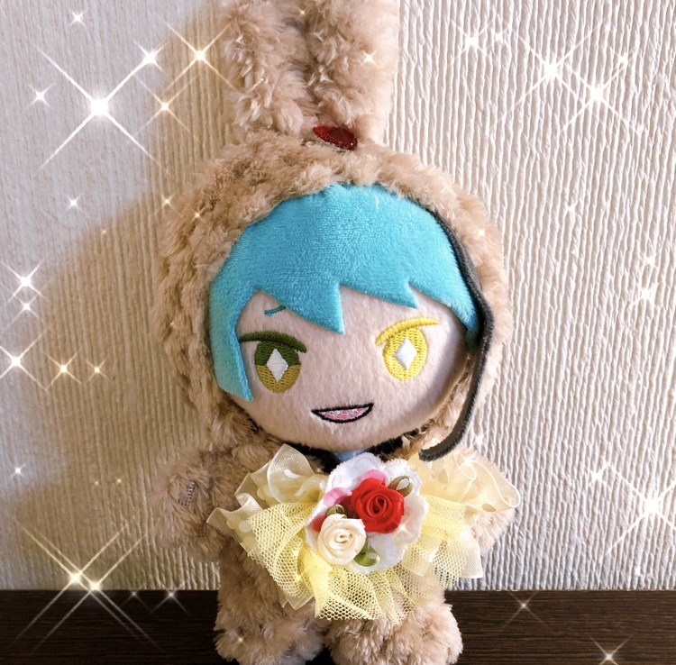 ♡ふわっふわ♡ぬい服♡モカ♡うさぎちゃん♡あんスタ ♡ツイステ