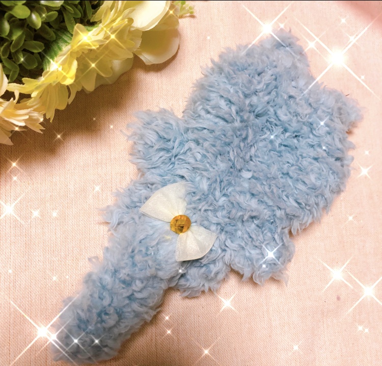 ふわふわ!ぬい服♡ブルー♡しっぽネコちゃん♡あんスタ ♡ツイステ♡