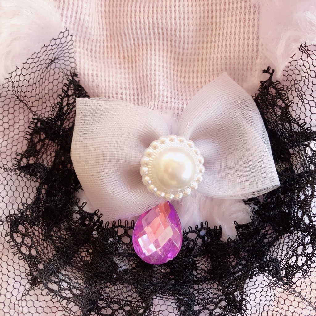 ♡ぬい服♡薄むらさき♡ふわふわ!うさぎ♡ 14㎝〜16㎝