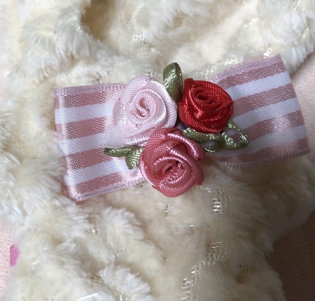 ♡ぬい服♡クリーム♡ふわふわ!うさぎ♡ 14㎝〜16㎝